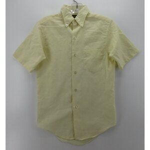 VINTAGE Sears Shirt 13.5 (XS) Student Perma Prest Ivy 60s Long Tail *